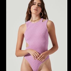 NWT ASTR Cut-Out Bodysuit